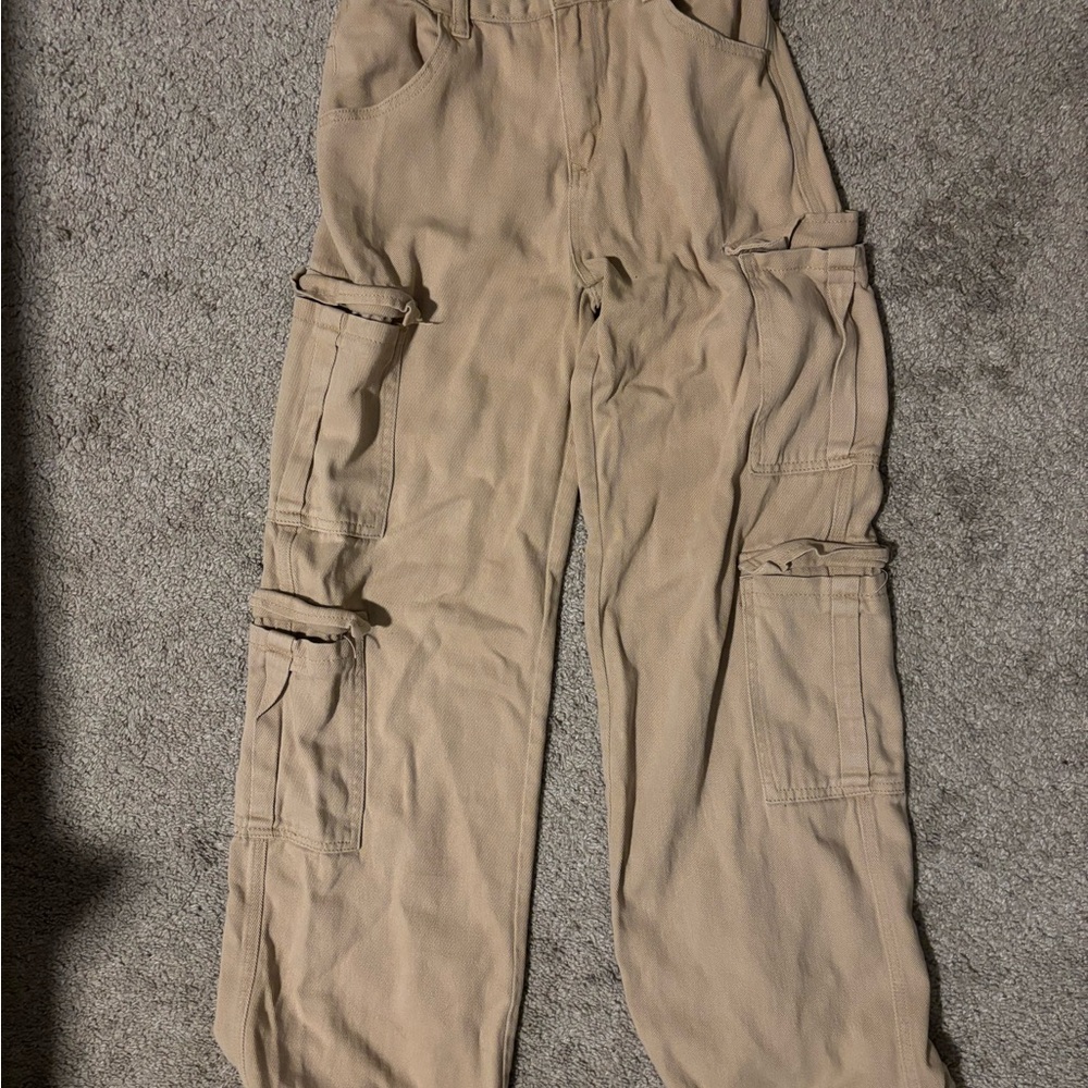 Tan Cargo Pants